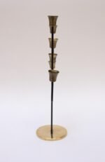 Danish Modern Seven-Arm Brass Candelabrum by Svend Aage Holm Sørensen - Image 6