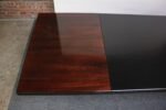 Large Italian Rosewood and Leather Conference Table/Desk By Hans Von Klier - Image 15
