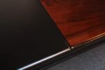 Large Italian Rosewood and Leather Conference Table/Desk By Hans Von Klier - Image 20
