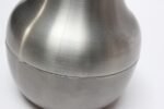 Italian Modernist Brushed Aluminum "Pear" Ice Bucket - Image 11