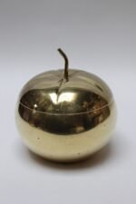 Mid-Century Italian Modern Brass "Pumpkin" Ice Bucket - Image 4