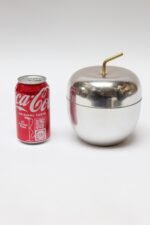 Mid-Century Italian Aluminum "Mela" Ice Bucket by Ettore Sottsass for Rinnovel - Image 7