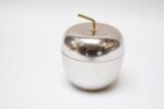 Mid-Century Italian Aluminum "Mela" Ice Bucket by Ettore Sottsass for Rinnovel - Image 4