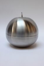 Vintage Italian Brushed Stainless Steel "Apple" Ice Bucket by Morinox - Image 4