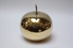 Italian Modernist Brass "Pumpkin" Ice Bucket - Image 2