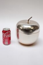 Italian Modernist Aluminum "Mela" Ice Bucket by Ettore Sottsass for Rinnovel - Image 6