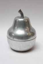 Mid-Century Italian Modern Aluminum "Pear" Ice Bucket - Image 3