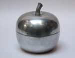 Mid-Century Italian Modern Aluminum "Apple" Ice Bucket - Image 2