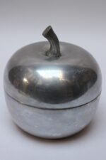 Mid-Century Italian Modern Aluminum "Apple" Ice Bucket - Image 6