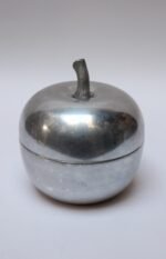 Mid-Century Italian Modern Aluminum "Apple" Ice Bucket - Image 3