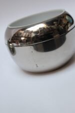 Italian Modernist Stainless Steel "Pear" Ice Bucket - Image 8
