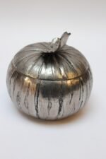 Mauro Manetti Italian Silver-Plated "Pumpkin" Ice Bucket - Image 3