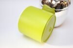 Italian Modernist Silver-Plated "Pepper" Ice Bucket with Neon Green Interior - Image 7