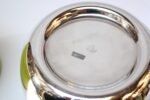 Italian Modernist Silver-Plated "Pepper" Ice Bucket with Neon Green Interior - Image 13