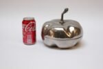 Mid-Century Italian Modern Silver-Plated "Squash" Lidded Serving / Candy Dish - Image 2