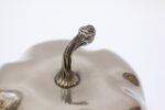 Mid-Century Italian Modern Silver-Plated "Squash" Lidded Serving / Candy Dish - Image 5