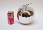 Mid-Century Italian Silver-Plated "Apple" Insulated Ice Bucket - Image 5