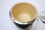 Mid-Century Italian Silver-Plated "Apple" Insulated Ice Bucket - Image 7