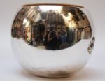 Mid-Century Italian Silver-Plated "Apple" Insulated Ice Bucket - Image 6
