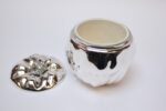 Vintage Italian Silver-Plated Insulated "Pumpkin" Ice Bucket by Teghini - Image 3