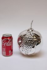 Italian Modernist Silver-Plated Insulated "Pomegranate" Ice Bucket by Teghini - Image 7