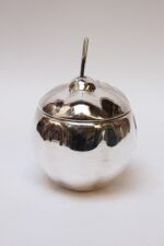 Italian Modernist Silver-Plated Insulated "Pomegranate" Ice Bucket by Teghini - Image 5