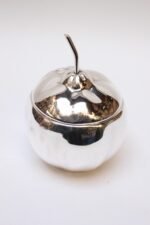 Italian Modernist Silver-Plated Insulated "Pomegranate" Ice Bucket by Teghini - Image 4