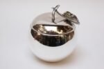 Mid-Century Italian Silver-Plated "Apple" Ice Bucket by Argenteria Teghini - Image 2