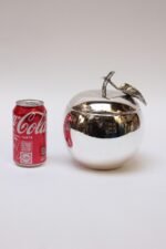 Mid-Century Italian Silver-Plated "Apple" Ice Bucket by Argenteria Teghini - Image 5