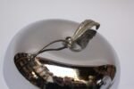 Mid-Century Italian Modern Chrome and Enamel Insulated "Apple" Ice Bucket - Image 13