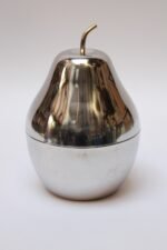 Mid-Century Modern Italian Stainless Steel "Pear" Ice Bucket - Image 3