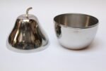 Mid-Century Modern Italian Stainless Steel "Pear" Ice Bucket - Image 4
