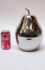 Mid-Century Modern Italian Stainless Steel "Pear" Ice Bucket - Image 5