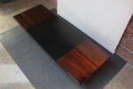 Large Italian Rosewood and Leather Conference Table/Desk By Hans Von Klier - Image 6
