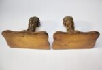 Pair of Neoclassical-Style Giltwood "Scroll" Shelf Brackets - Image 6