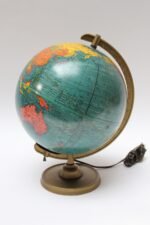 Mid-Twentieth Century Illuminated "Plasti-Lite" Globe by George F. Cram - Image 2