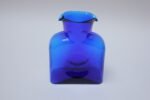 Vintage Blown Glass Cobalt Double Spout Pitcher by Blenko - Image 5