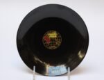 Mid-Century Black Resin Inlaid "World Globe" Plate by Couroc - Image 3