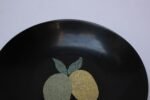 Mid-Century Black Resin Inlaid "Lemon and Lime" Plate by Couroc - Image 6