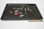 Rectangular Mid-Century Black Resin Inlaid "San Francisco" Cityscape Tray by Couroc for Gump's - Image 7