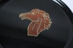 Mid-Century Black Resin Inlaid "Equestrian" Plate by Couroc for Gump's - Image 8