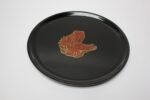 Mid-Century Black Resin Inlaid "Equestrian" Plate by Couroc for Gump's - Image 5