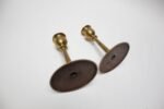 Vintage Jarvie-Style Brass Candlesticks - Image 6