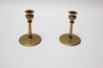 Vintage Jarvie-Style Brass Candlesticks - Image 4
