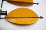 Scandinavian Modern Yellow Wall-Mounted Candle Sconces - Image 8