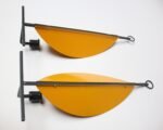 Scandinavian Modern Yellow Wall-Mounted Candle Sconces - Image 7