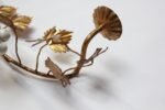 Vintage Italian Gilt Tole Grapeleaf Wall Sconces / Candelabrum - Image 17