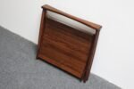 Vintage Yugoslavian Nasco Stained Beechwood Collapsible Magazine Rack - Image 10