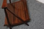 Vintage Yugoslavian Nasco Stained Beechwood Collapsible Magazine Rack - Image 11