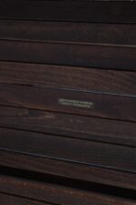 Vintage Yugoslavian Nasco Stained Beechwood Collapsible Magazine Rack - Image 13